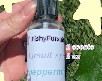 ファースーツスプレー：ペパーミントまたはラベンダーの香り