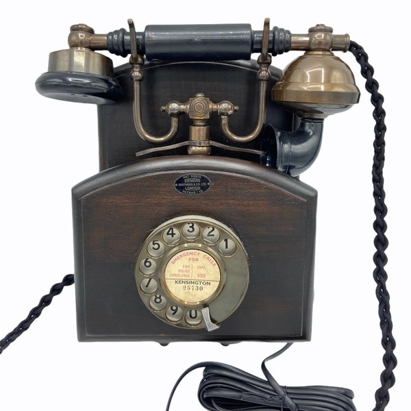 Antique Wall Phone Parts Etsy