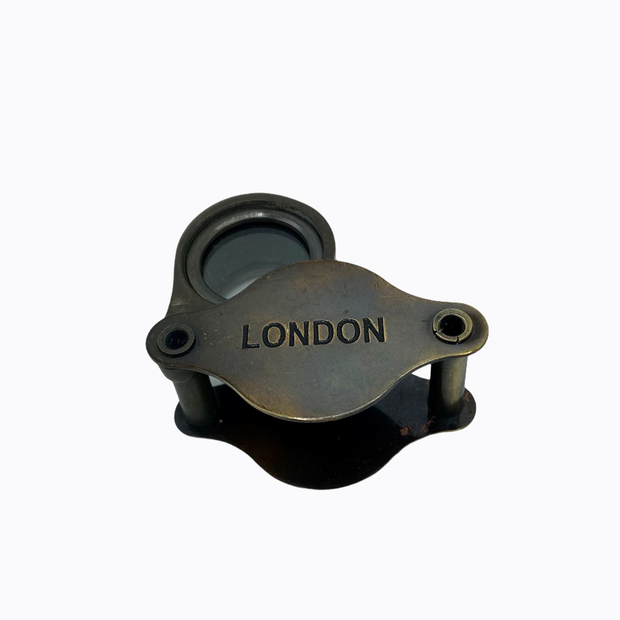 2 Folding English Style Jewellery Loupe Magnifiers Etsy
