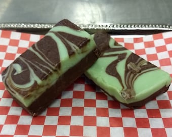 1lb Mint Chocolate Swirl Buy 1 lb get Half Pound Free