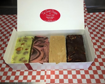 2lb Build Your Own Fudge Sampler! Pick Any 4 Fudge Flavors