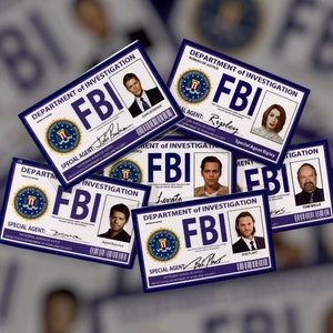 Supernatural FBI Fake IDs