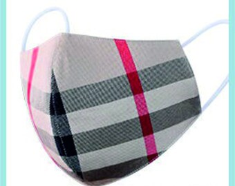 Face Mask Cotton - Washable.  UK Manufacturer.  Soft Comfortable.  Fast Despatch