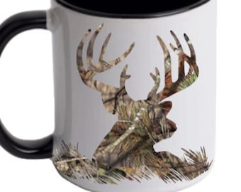 Deer Coffee Mug Etsy
