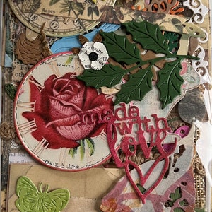 All things nature, embellishments, gardening/floral, journaling, scrapbooking, vintage junk, ephemera, fall/autumn colours, tags and frames