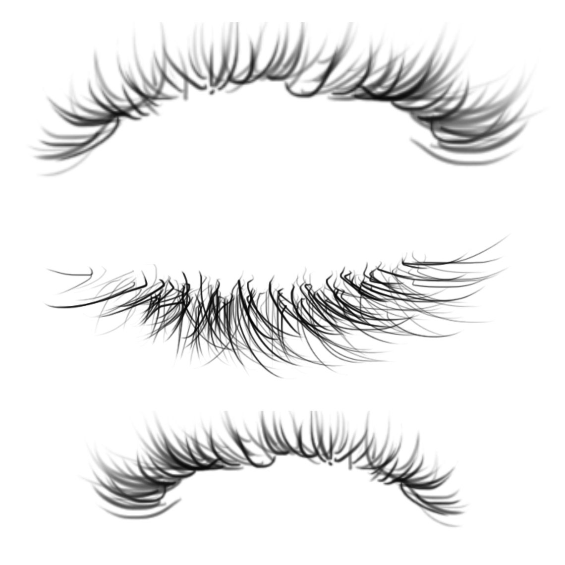 14 Lash Brush Set for Adobe Lashes False Lashes Etsy Canada