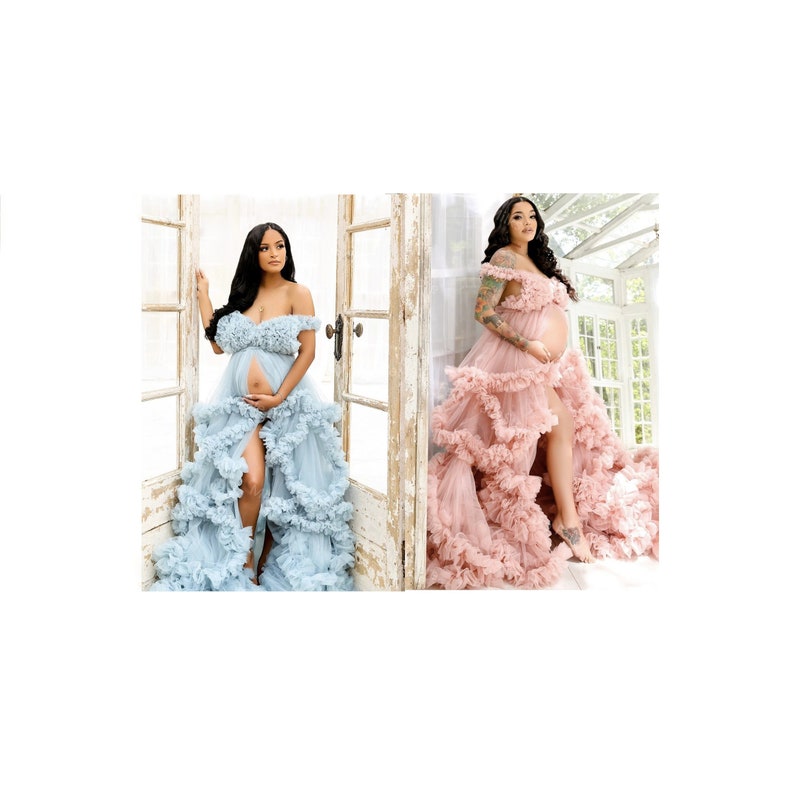maternity robes and gowns
