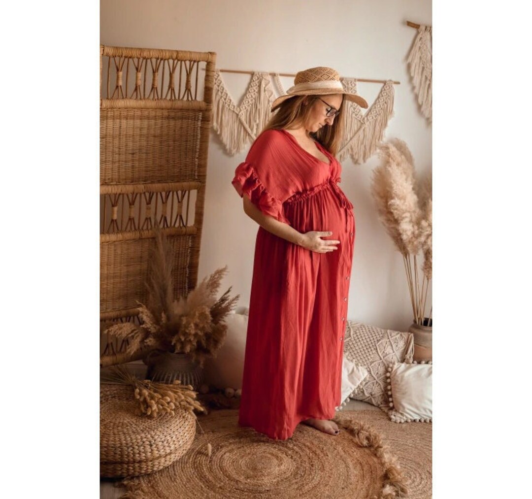Maternity Photoshoot Dress Summer Beach Maxi Dress Women Etsy Australia