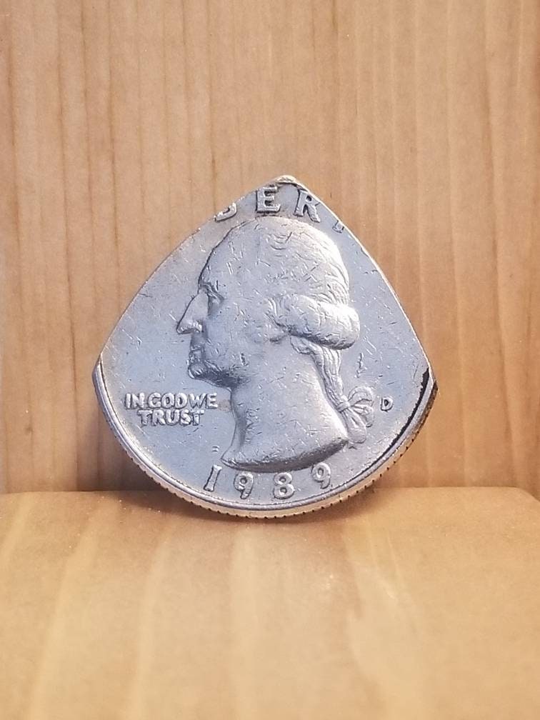 Quarter Guitar Pick, Coin Guitar Pick, Guitar Pick, Pick, State Quarter Guitar Pick, Event Year