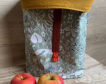 Lunchbag Lunchbeutel Brotbeutel Wetbag Wald