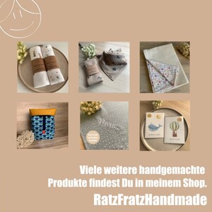 Musselintuch Dreieckstuch Stickblumen Flieder Halstuch Musselintuch für Baby und Kinder image 6