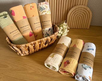 Musselin Spucktuch - Musselintuch - Baby - Geschenk zur Geburt