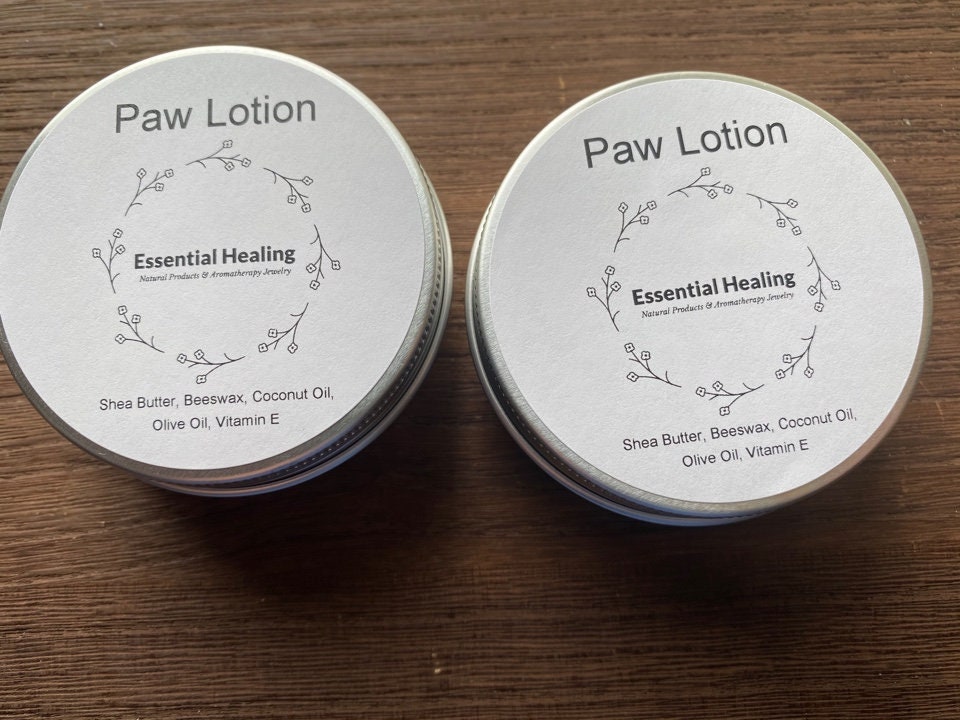 Pet Paw Lotion 2oz Tin Cracked Paw Lotion Moisturizing Pet Etsy