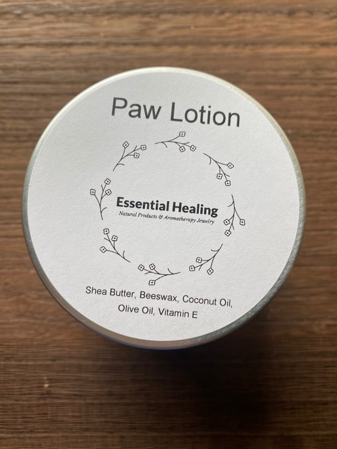 Pet Paw Lotion 2oz Tin Cracked Paw Lotion Moisturizing Pet Etsy