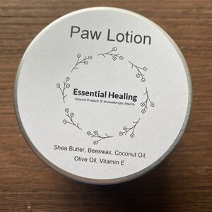 Pet Paw Lotion 2oz Tin Cracked Paw Lotion Moisturizing Pet | Etsy