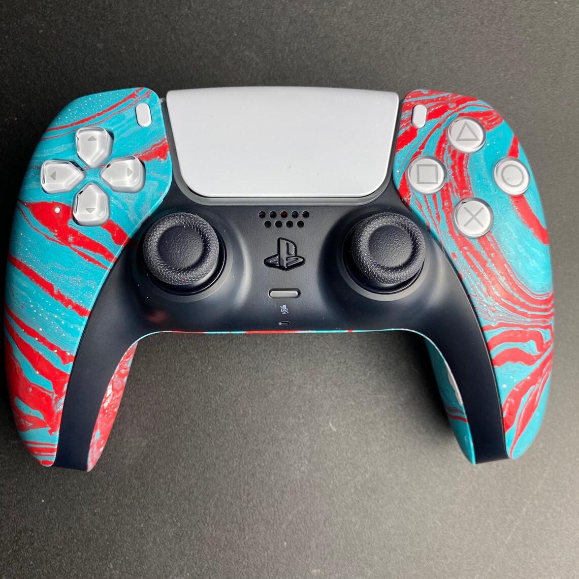 Custom Hydrodipped Sony PlayStation PS5 Controller Brand Etsy