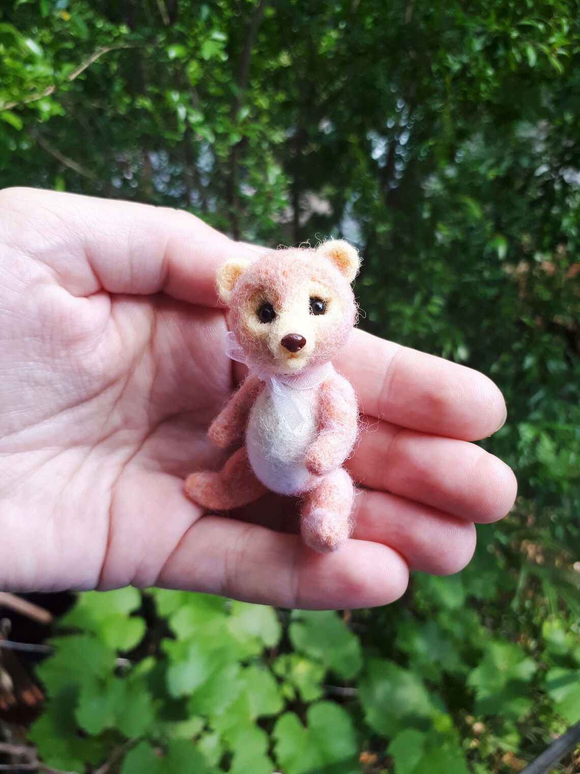 DIY needle felting tutorial teddy bear DIY teddy bear felting Etsy