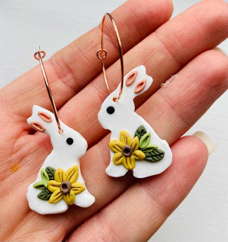 Easter earrings// Bunny earrings// rabbit earrings// spring earrings// polymer clay earrings// animal earrings// clay animal earrings.// - .br Easter earrings// Bunny earrings// rabbit earrings// spring earrings// polymer clay earrings// animal earrings// clay animal earrings.// - .br