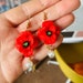 see more listings in the Flower earrings  section