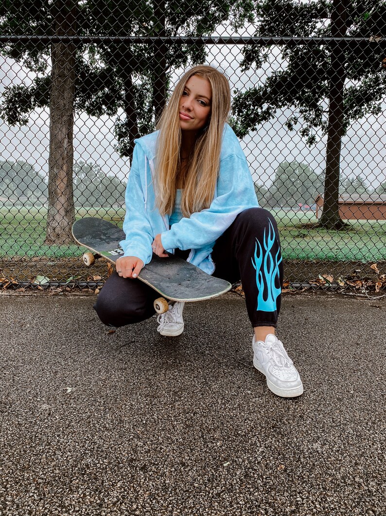 diy bleached sweatpants