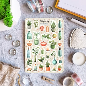 Feuille d'autocollants – Méditation | Autocollants de journalisation pour votre agenda, autocollants pour bullet journal, autocollants pour agenda, autocollants pour scrapbooking