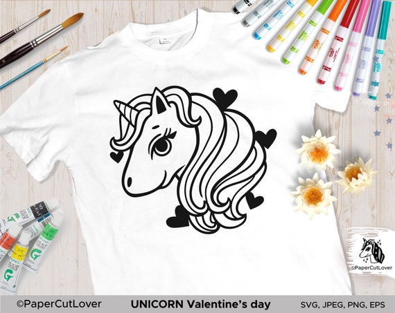 unicorn coloring book svg unicorn face svg unicorn cut file etsy