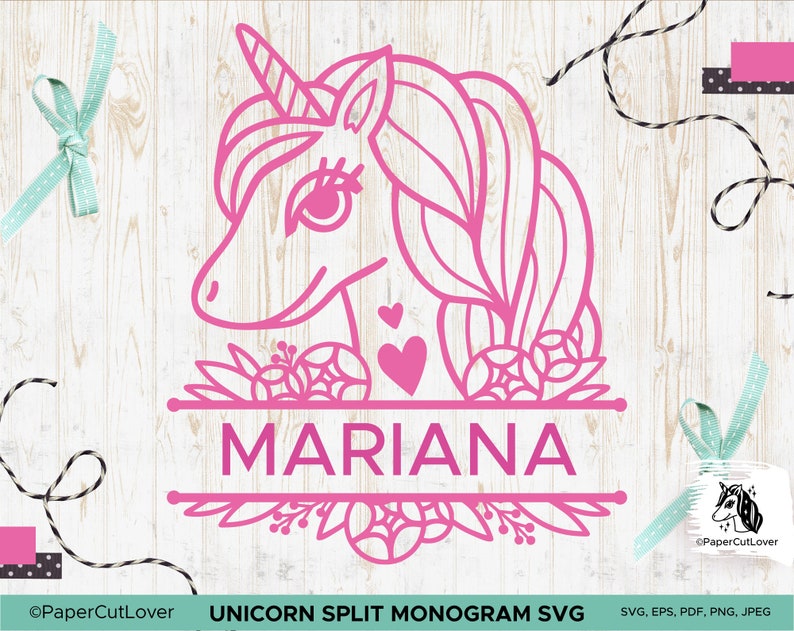 Free Free Unicorn Svg Monogram 829 SVG PNG EPS DXF File