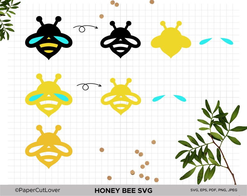 Download Honey Bee Svg Bumble Bee Svg Bee Cut File Bee Clipart Kids Clipart Sublimation Png Paper Paper Party Supplies Advancedrealty Com