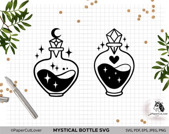 Mason Jar Celestial Collection Witchcraft Potions Jugs Butterflies And  Mystical Flowers Isolated Set Hand Drawn Vector Illustration In Boho Style  Stock Illustration  Download Image Now  iStock