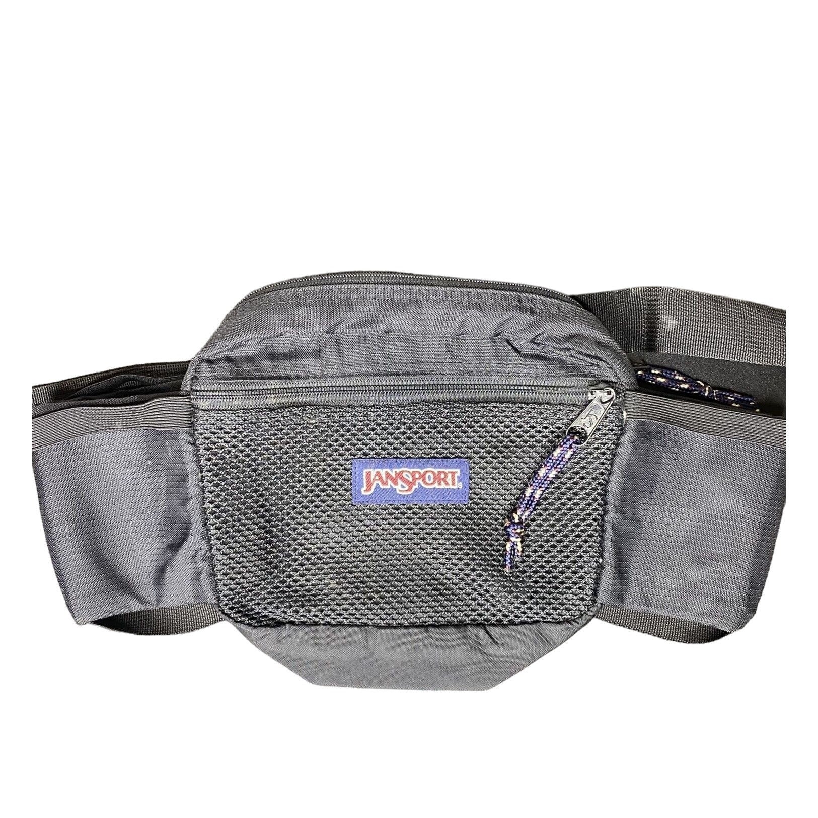 Vintage 90s Y2K Jansport Black Waist Pack Fanny Pack Hiking Outdoors Etsy UK
