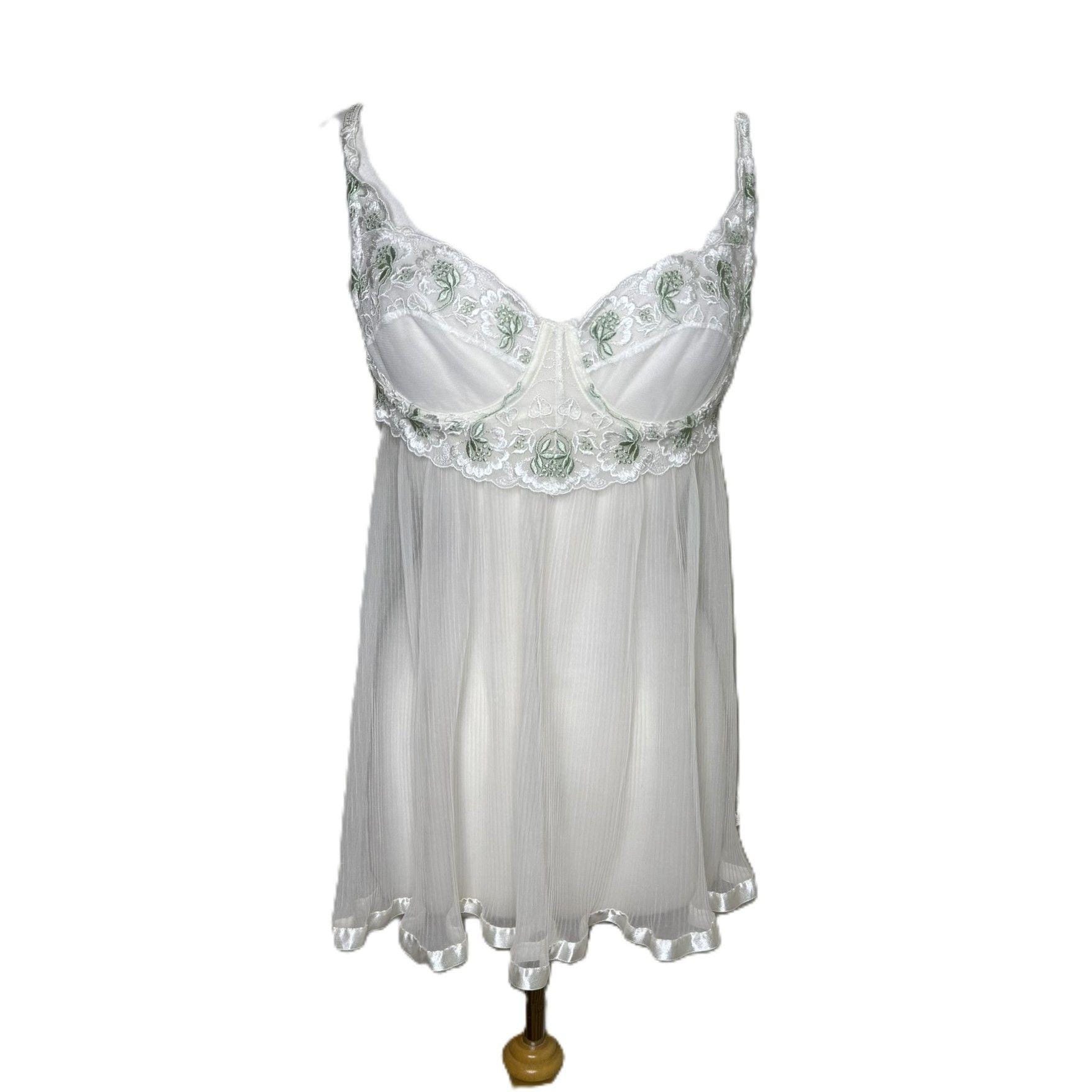 Victoria's Secret White Slip Dress - Etsy