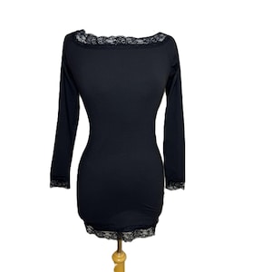 black cupcake dress m.a+ Maurizio Amadei eight-piece round neck long dress MA-D107L JM11-HEI Black 38 / Black main image 0