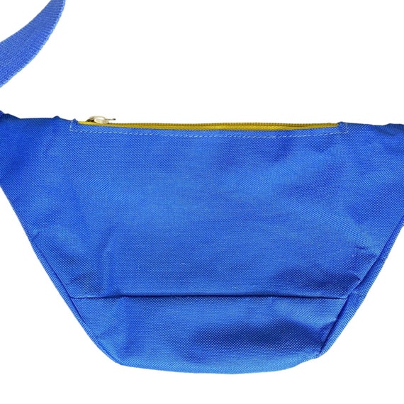 Vintage 90s Everest Blue & Yellow Fanny Pack, Bel… - image 3