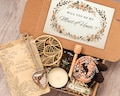 Personalized maid of honor proposal gift box for women, self care gift box for her, self care package, tea gift set, moh proposal gifts