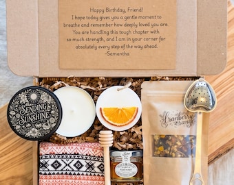 Pregnancy Self Care Package - Personalized New Mom Tea Gift Box