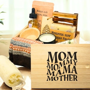 Mom To Be Spa Gift Box – Pregnancy Self Care Package, First Time New Mom Gift, Expecting Mother Relaxation Gift Set, Baby Shower Gift Basket