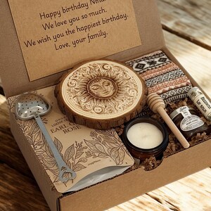 Sympathy gift loss of father, sympathy gift loss of mother, sympathy gift box, thinking of you care package, spa gift box, tea gift box