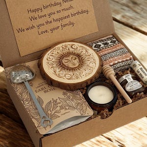 Sending You Sunshine Hygge Gift Box, Thinking of You Care Package, Best Friend Gift Box, long distance friendship self care kit gift for her