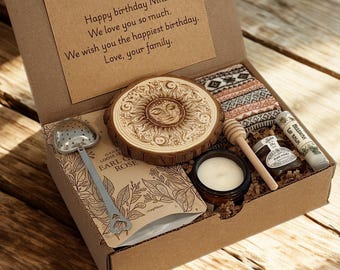 Sending You Sunshine Hygge Gift Box, Thinking of You Care Package, Best Friend Gift Box, long distance friendship self care kit gift for her