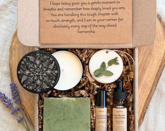 Relaxing Self Care Package for Mother from Daughter - Spa Gift Box