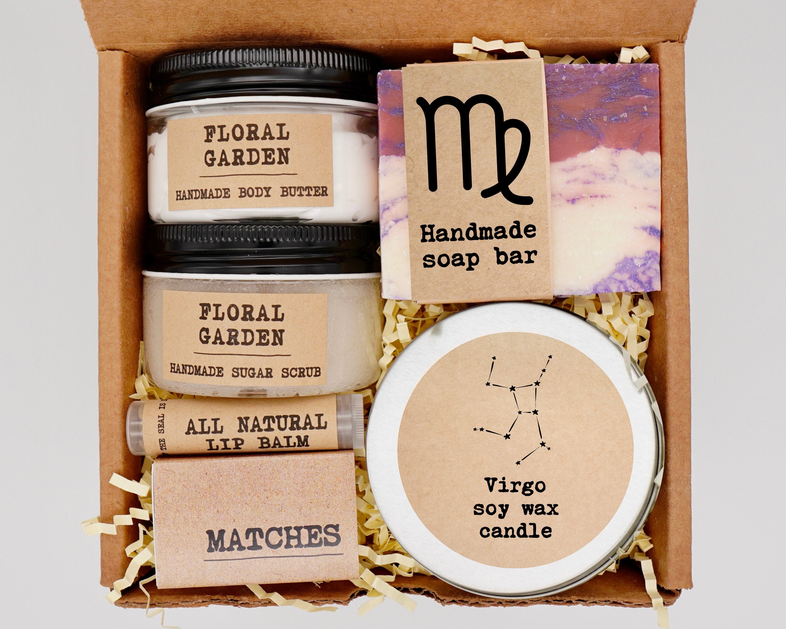 Virgo Gift Box Self Care Virgo Gift Personalized Virgo Etsy