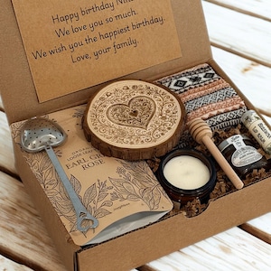 Thank You Gift Basket, Thank You Gifts for Women, Thank You Gift Box For Friend, Thank You Gift Coworker Spa Gift Basket,  tea gift box