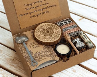 Thank You Gift Basket, Thank You Gifts for Women, Thank You Gift Box For Friend, Thank You Gift Coworker Spa Gift Basket,  tea gift box