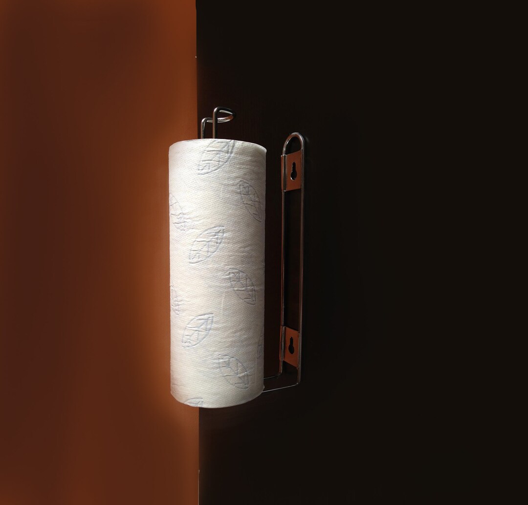 Wall Mounted Kitchen Roll Holder Toilet Roll Holder Tissue Etsy