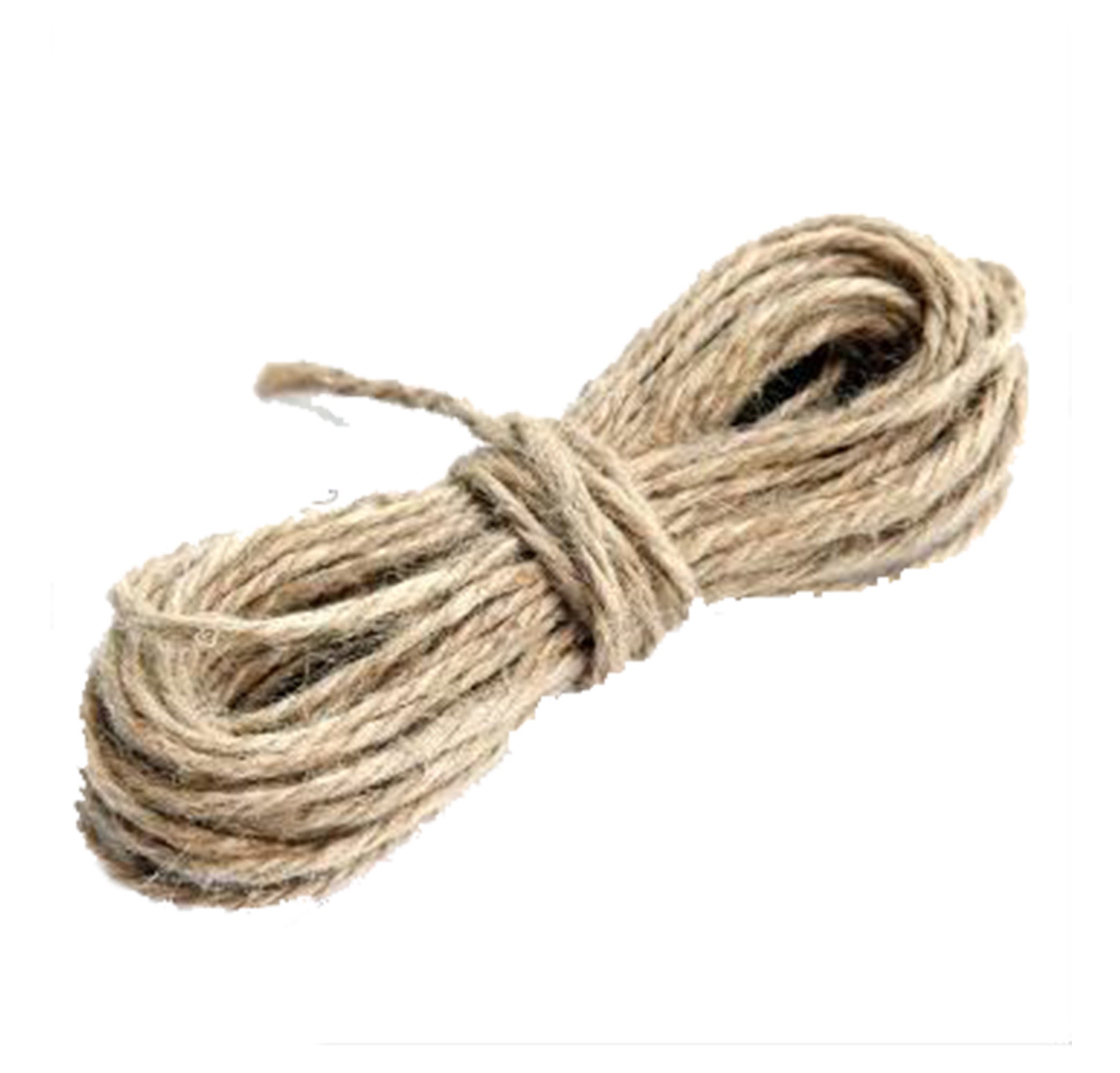 1 to 250m Natural Brown Jute Thread Rustic Hessian Twine String Hemp ...