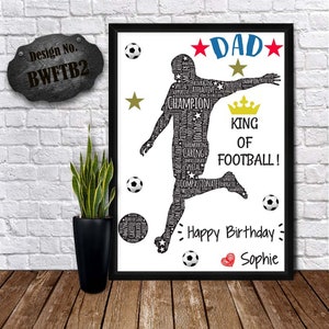 50. Papa Geburtstag - eine erstaunliche Frau - zwei tolle Kinder - gesegnet Papa Karte - ich liebe Papa - Geschenk von Tochter - personalisierte Grüße