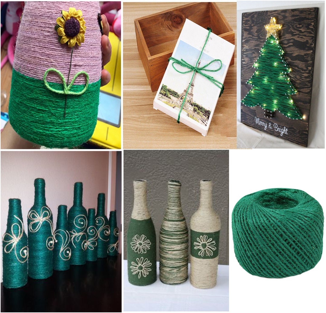 Corda Per Foglie Verdi Da 10 M, Con Corda Di Canapa Da 2 M, Accessori - Foto 7