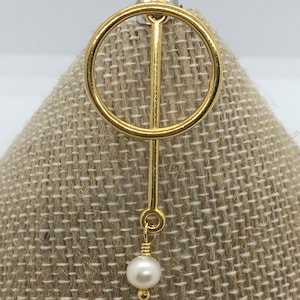 Peek-A-Boo 3 Piece Post Earring - Gold Plated