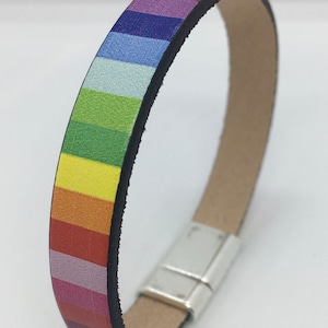 Pride Läderarmband