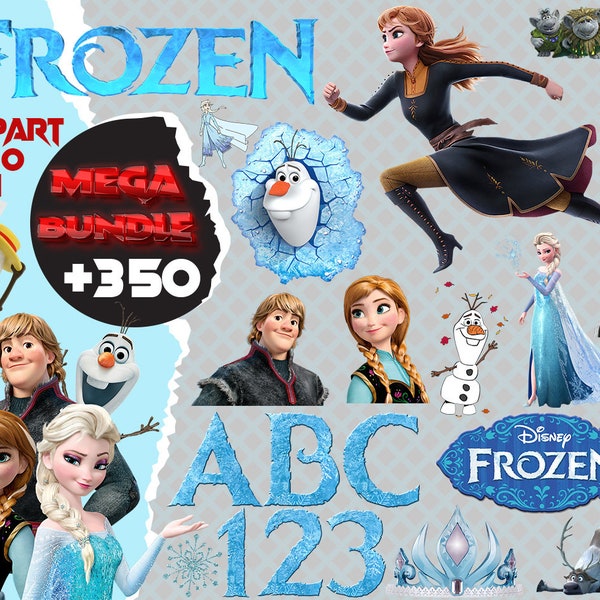 350 + Frozen Clipart, Frozen 2 Clipart, Frozen 2 png, Elsa png, Olaf png, Anna png, Elsa Shirt, Frozen png, Frozen Shirt, Geburtstagseinladung